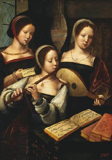 MASTER of Female Half-length Concert of Women oil painting picture